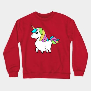 chubby Unicorn kid Crewneck Sweatshirt